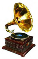 Who invented the first record player?